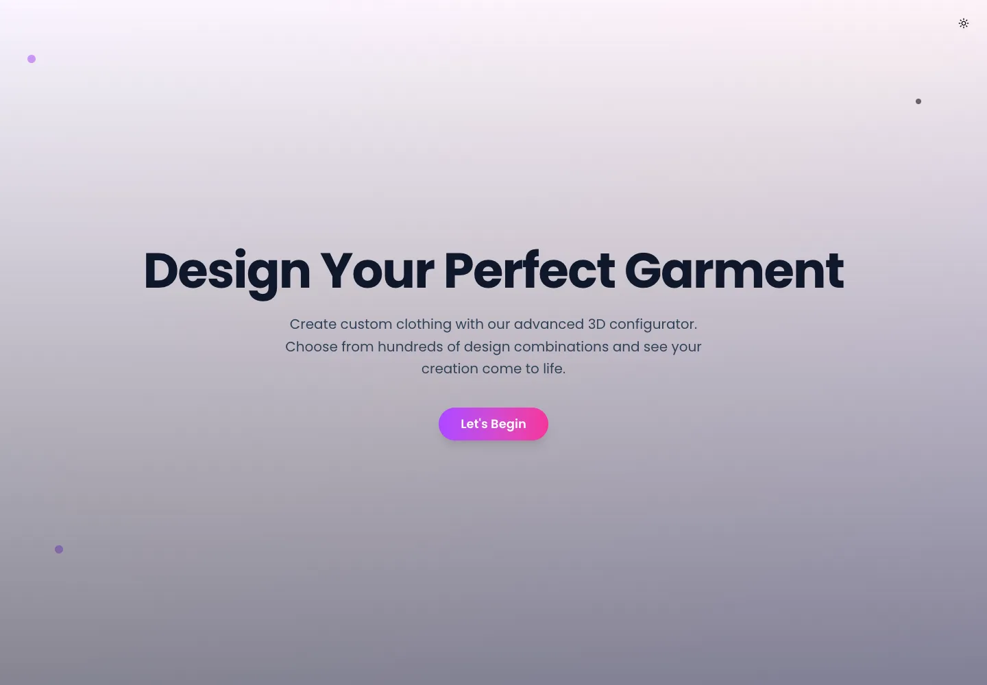 Garment Design — captured from the public project