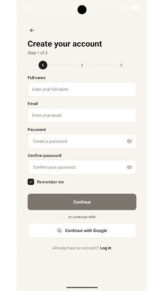 Salonza screen from Google Play